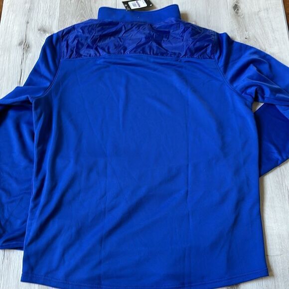 Under Armour Men's UA Command ¼ Zip‎ Top Royal Blue 2XL Nwt - Picture 6 of 6